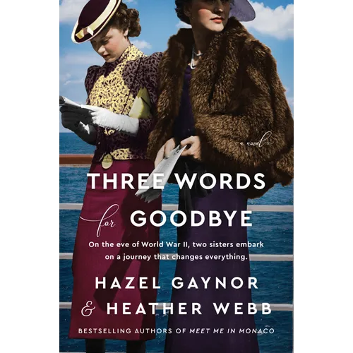 Three Words for Goodbye - Paperback