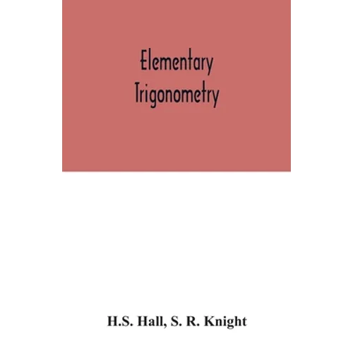 Elementary Trigonometry - Paperback