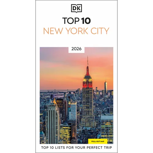DK Top 10 New York City: Top 10 Lists for Your Perfect Trip, Plus an All-Weather Folded Map - Paperback