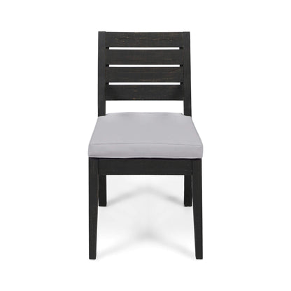 Alora 9-Piece Outdoor Dining Set With Extendable Acacia Wood Patio Table (SAK75134)