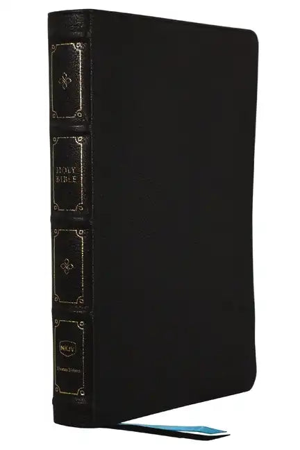 Nkjv, Large Print Thinline Reference Bible, Blue Letter, MacLaren Series, Leathersoft, Black, Comfort Print: Holy Bible, New King James Version - Imitation Leather