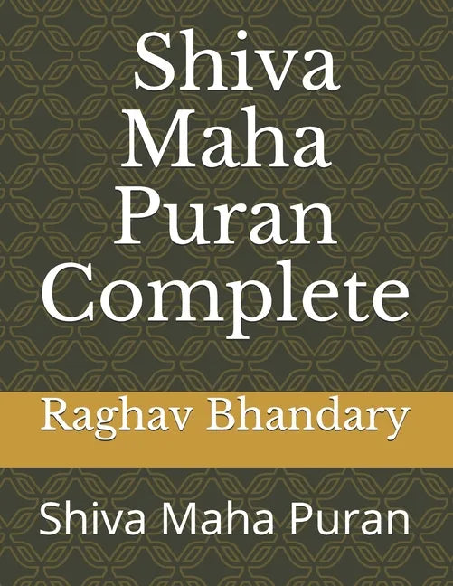 Complete Shiva Maha Puran: Shiva Maha Puran - Paperback
