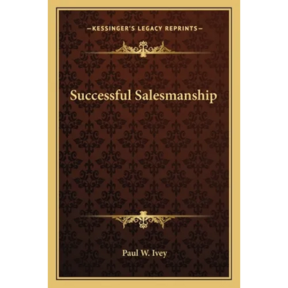 Successful Salesmanship - Paperback