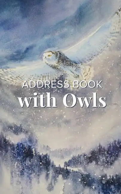 Address Book with Owls - Paperback