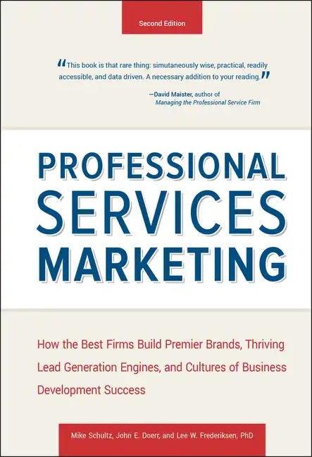 Professional Services Marketing - Hardcover