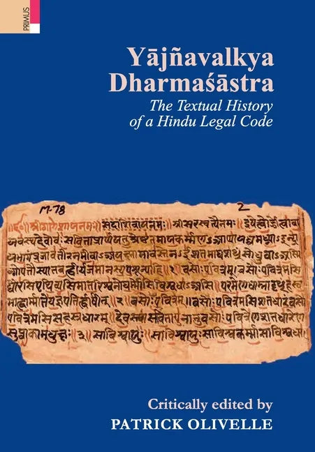 Yājñavalkya Dharmaśāstra - Hardcover