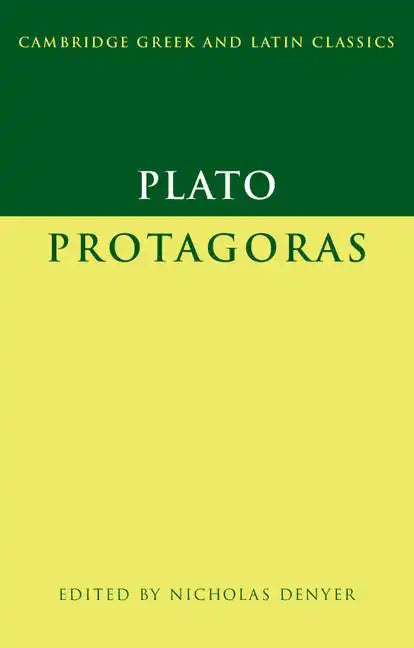 Plato: Protagoras - Paperback