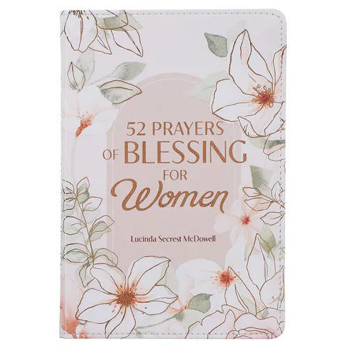 52 Prayers of Blessing for Women - Leather