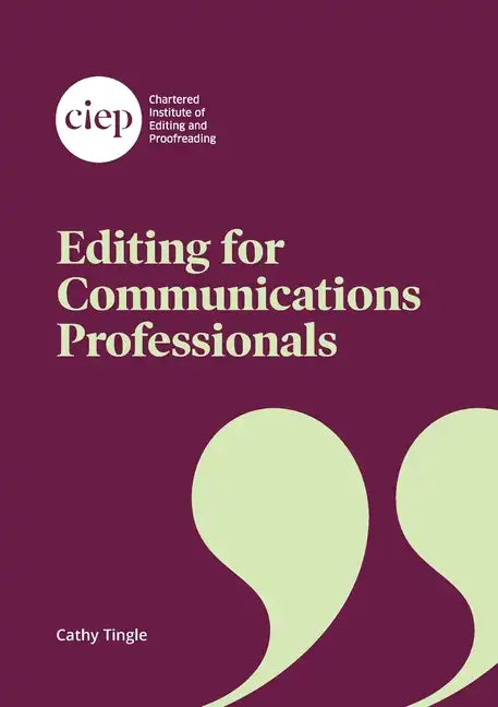 Editing for Communications Professionals - Paperback