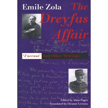 The Dreyfus Affair: Jaccuse and Other Writings - Paperback