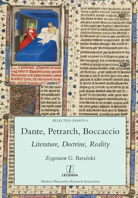Dante, Petrarch, Boccaccio: Literature, Doctrine, Reality - Paperback