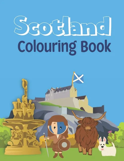 Scotland: Colouring Book - Paperback