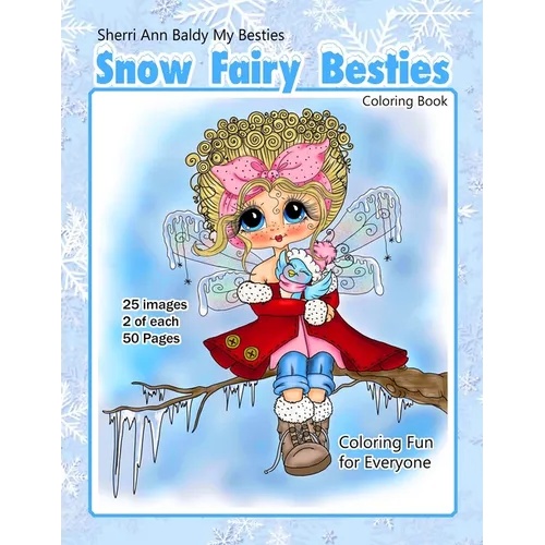 Sherri Ann Baldy My Besties Snow Fairy Besties Coloring Book - Paperback