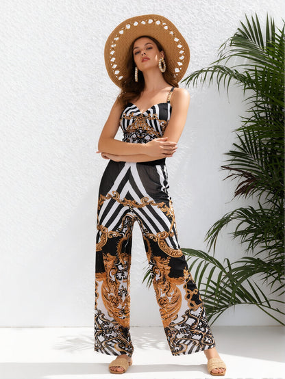 Women's Plus Size Casual Swimwear Set – Beach Vacation