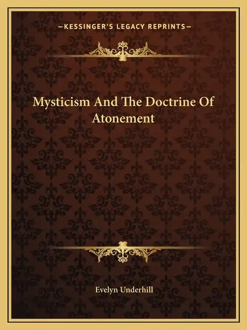 Mysticism and the Doctrine of Atonement - Paperback