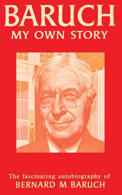 Baruch My Own Story - Hardcover