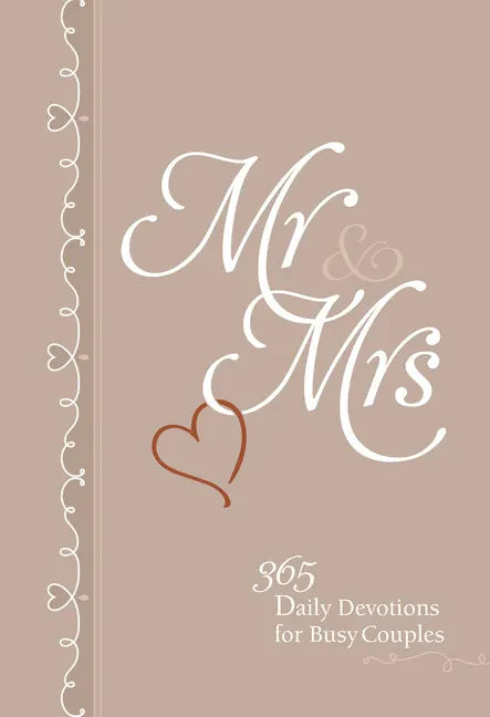 MR & Mrs: 365 Daily Devotions for Busy Couples - Imitation Leather