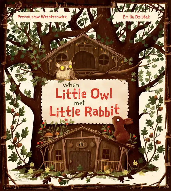 When Little Owl Met Little Rabbit - Hardcover