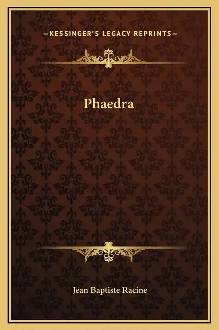 Phaedra - Hardcover