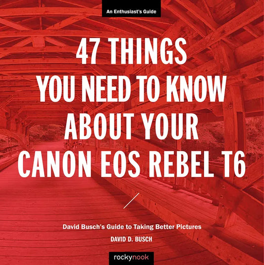 47 Things You Need to Know about Your Canon EOS Rebel T6: David Busch's Guide to Taking Better Pictures - Paperback