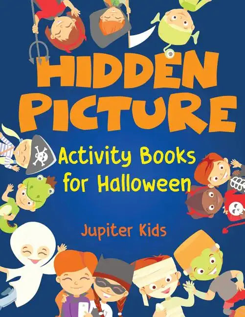 Hidden Picture Activity Books for Halloween - Paperback