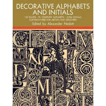 Decorative Alphabets and Initials - Paperback