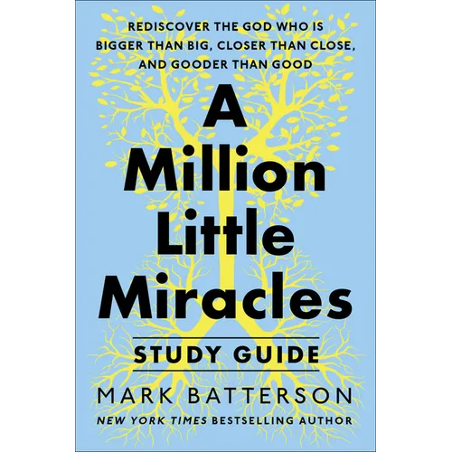 A Million Little Miracles Study Guide: Rediscover the God Who Is Bigger Than Big, Closer Then Close, and Gooder Than Good - Paperback