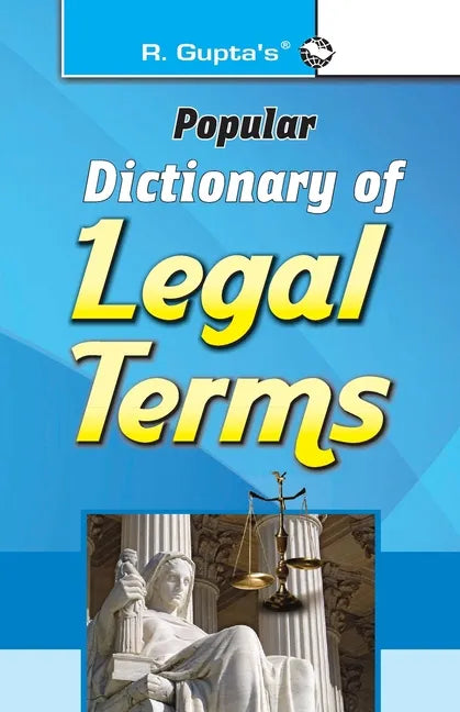 Dictionary of Legal Terms - Paperback