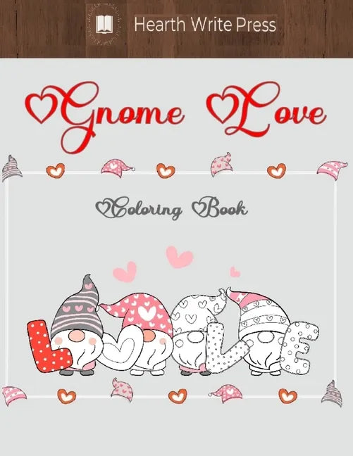 Gnome Love coloring book - Paperback