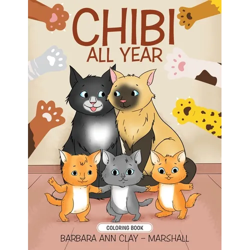 Chibi All Year (Coloring Book) - Paperback