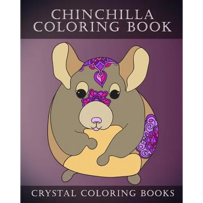 Chinchilla Coloring Book: 30 Simple Cute line drawing Chinchilla Easy Coloring Pages For Adults Or Children - Paperback