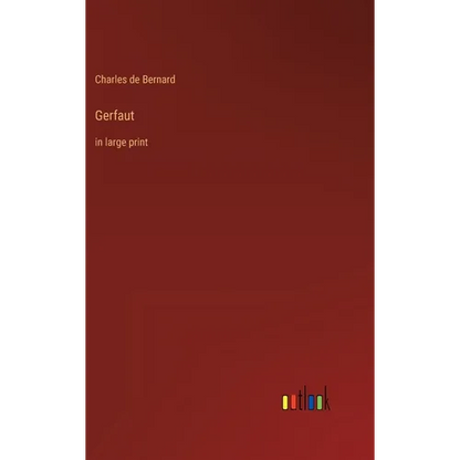 Gerfaut: in large print - Hardcover