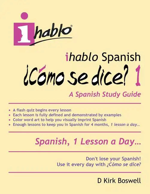 ihablo Spanish ¿Cómo se dice? 1 - Paperback