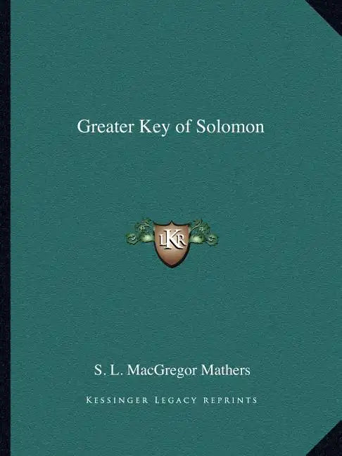 Greater Key of Solomon - Paperback