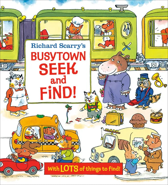 Richard Scarry's Busytown Seek and Find! - Board Book