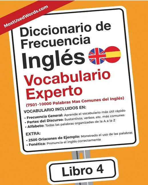 Diccionario de Frecuencia - Inglés - Vocabulario Experto: 7501-10000 Palabras Mas Comunes del Ingles - Paperback