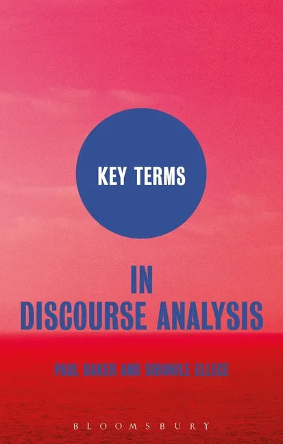 Key Terms in Discourse Analysis - Paperback