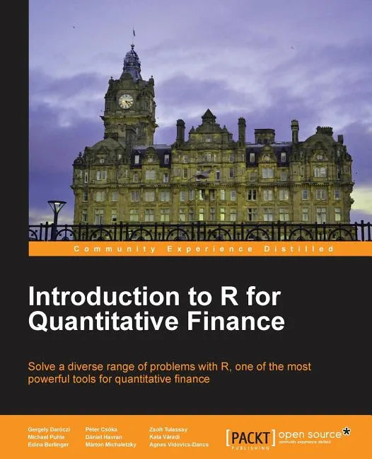 Introduction to R for Quantitative Finance - Paperback