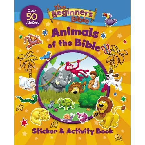 The Beginner's Bible Animals of the Bible Sticker and Activity Book - Paperback