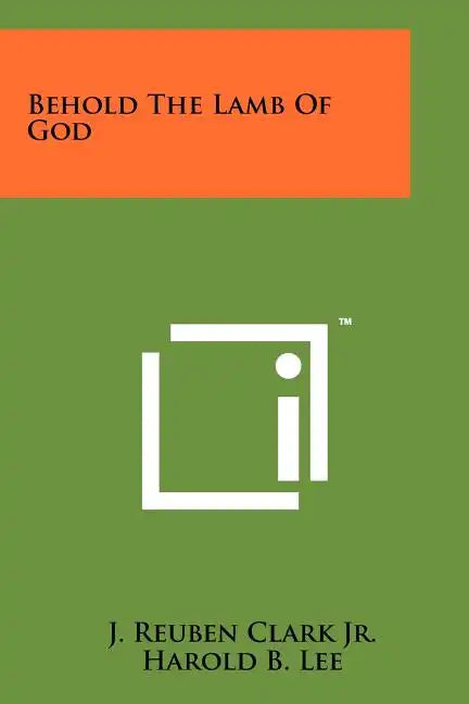 Behold The Lamb Of God - Paperback