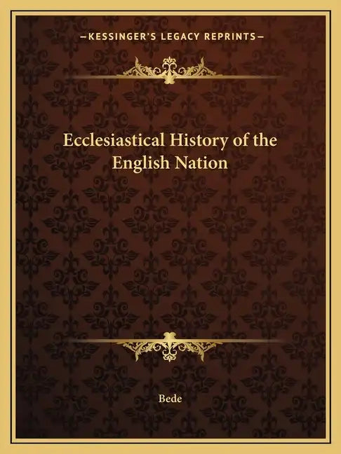 Ecclesiastical History of the English Nation - Paperback