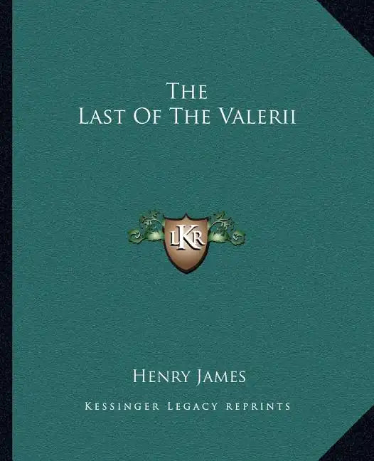 The Last of the Valerii - Paperback