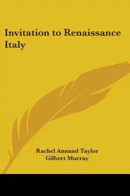 Invitation to Renaissance Italy - Paperback