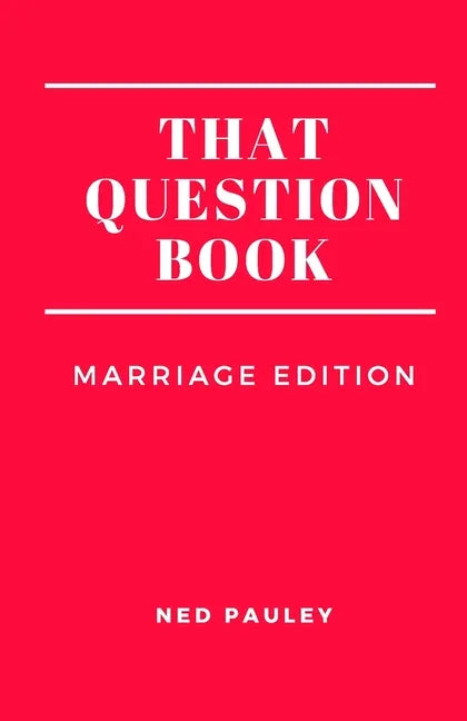 That Question Book: Marriage Edition - Paperback
