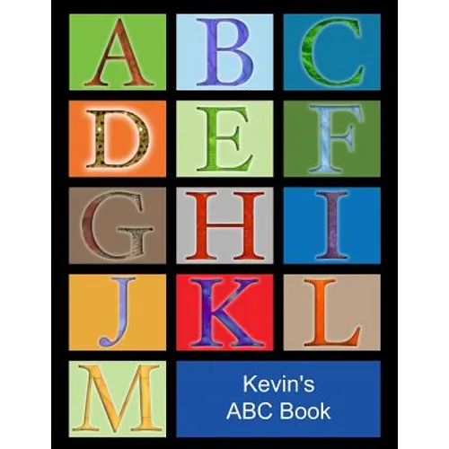 Kevin's ABC Book: African American Boy with Black Hair - Paperback