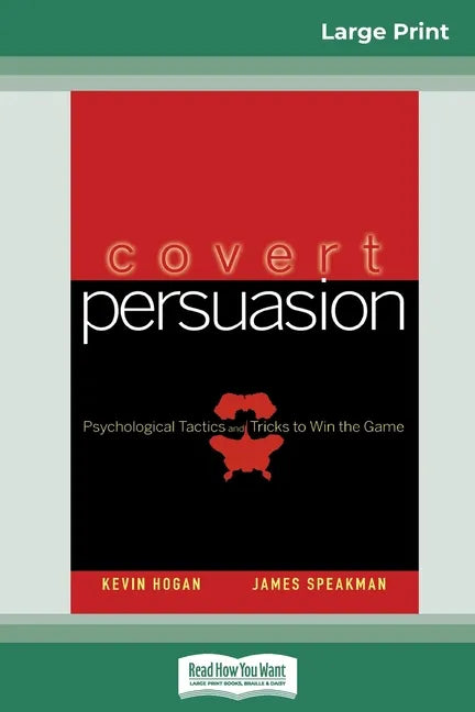 Covert Persuasion (16pt Large Print Edition) - Paperback