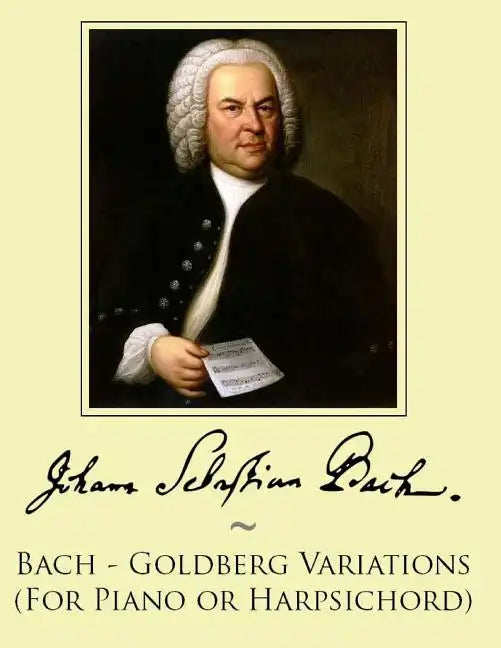 Bach - Goldberg Variations (For Piano or Harpsichord) - Paperback