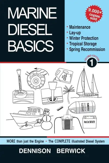 Marine Diesel Basics 1: Maintenance, Lay-Up, Winter Protection, Tropical Storage and Spring Recommission - Paperback