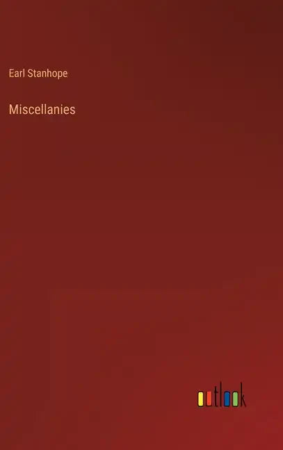 Miscellanies - Hardcover