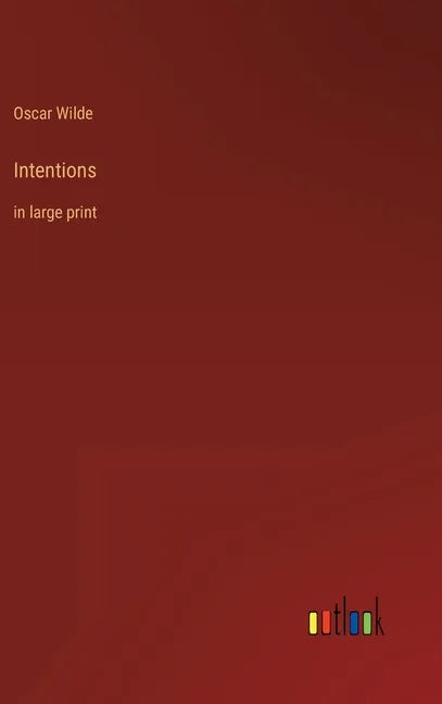 Intentions: in large print - Hardcover